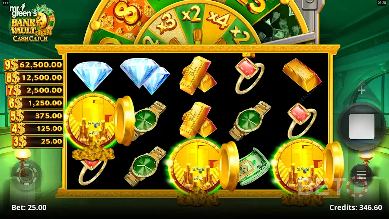 Mr Green's Bank Vault Gioco Gratuito