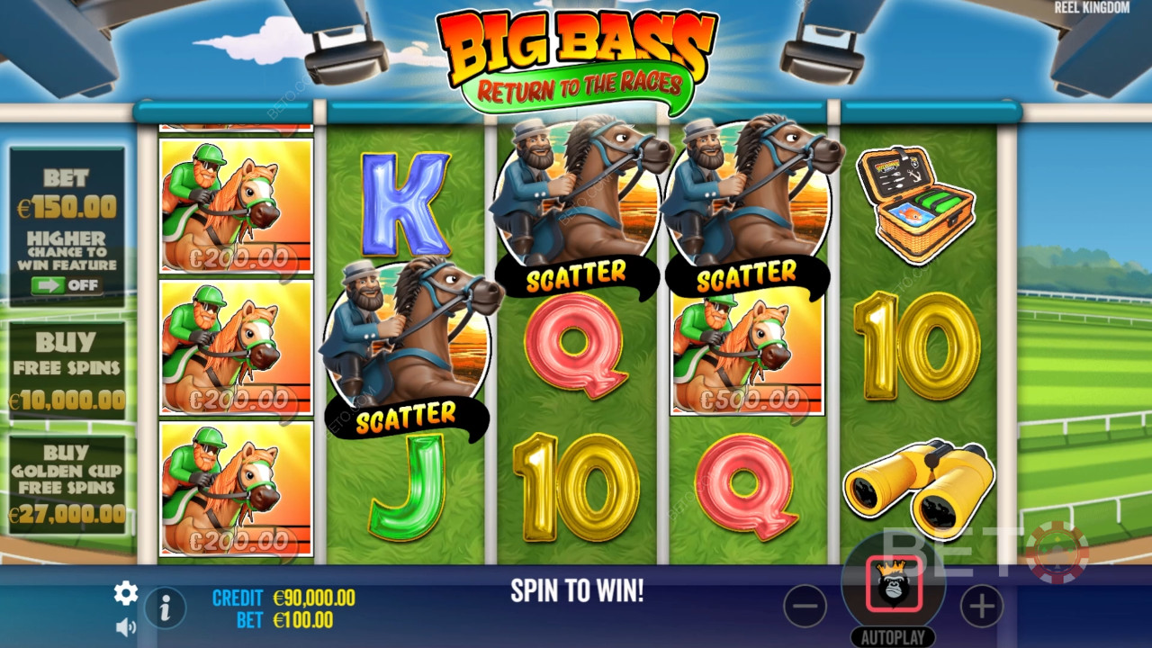 Big Bass Return to the Races Recensione di BETO Slots