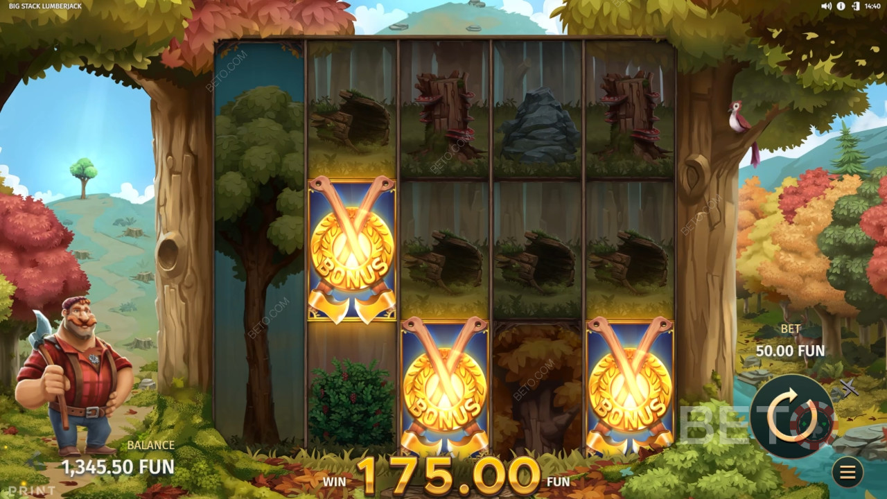 Recensione di Big Stack Lumberjack da parte di BETO Slots