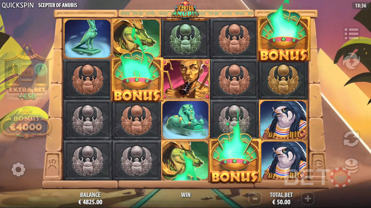 Scepter of Anubis Recensione di BETO Slots