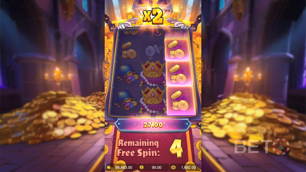 Vinci 5.000x la tua puntata nella slot machine Mr. Treasure