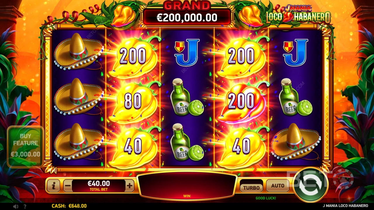 J Mania Loco Habanero Recensione di BETO Slots