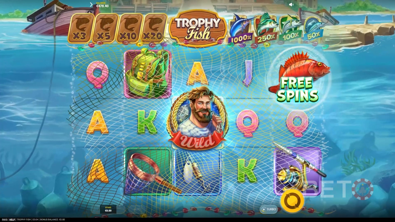 Recensione di Trophy Fish da parte di BETO Slots