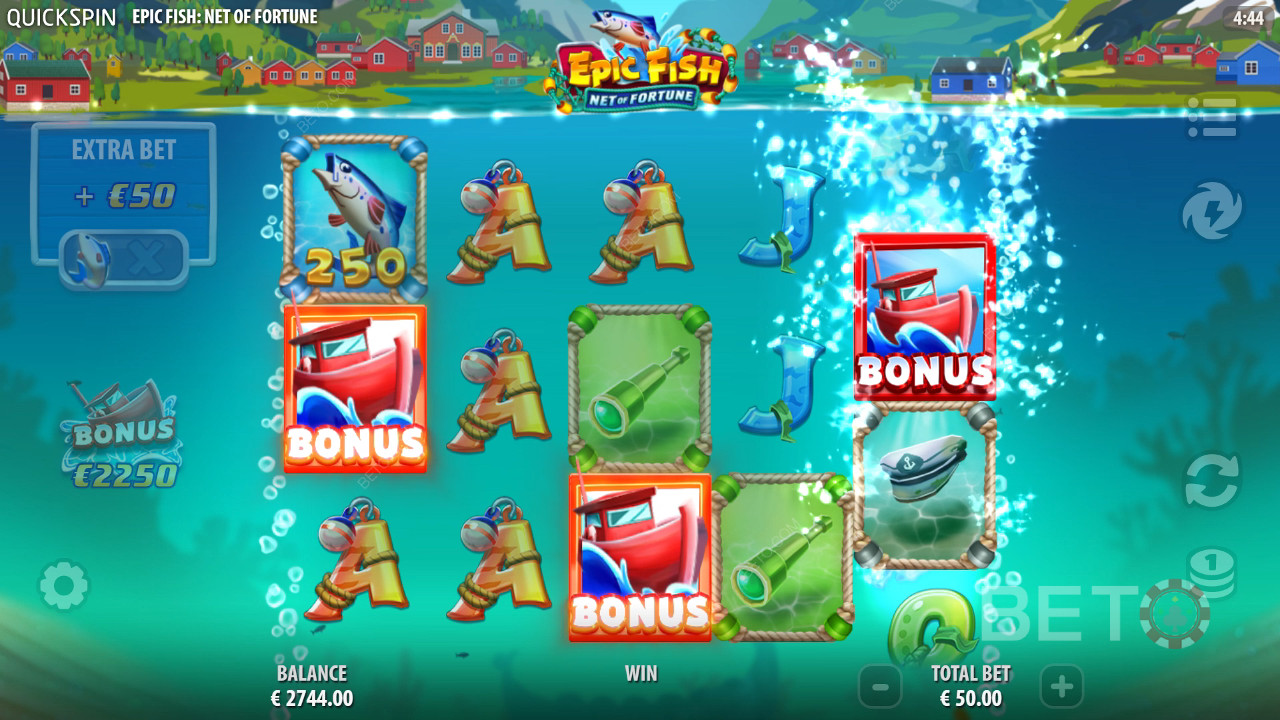Recensione di Epic Fish Net of Fortune da parte di BETO Slots