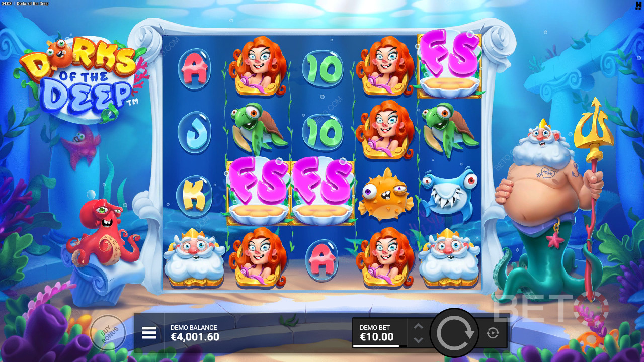 Dorks of the Deep Recensione da BETO Slots