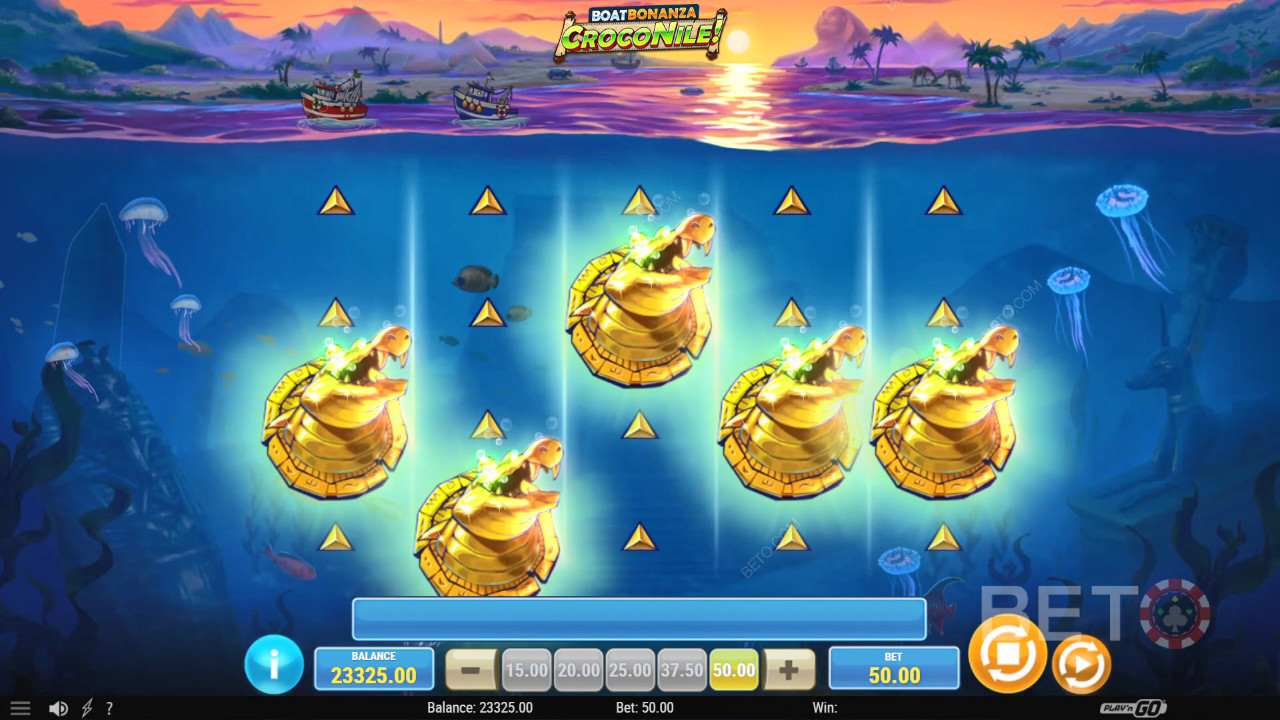 Barca Bonanza CrocoNile! Recensione di BETO Slots