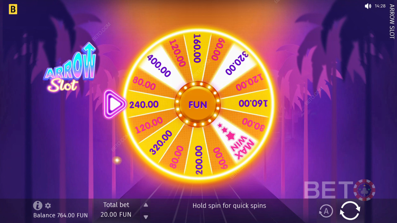 Recensione della slot Arrow da parte di BETO Slots