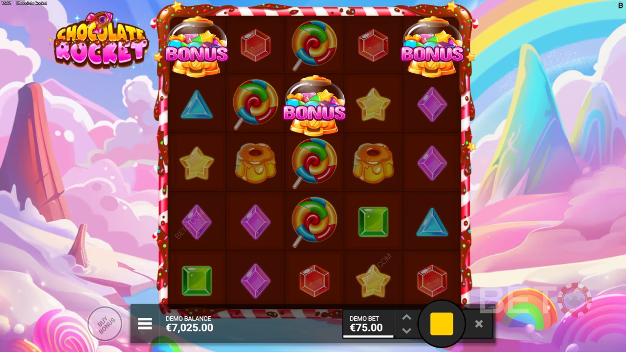 Chocolate Rocket Recensione di BETO Slots