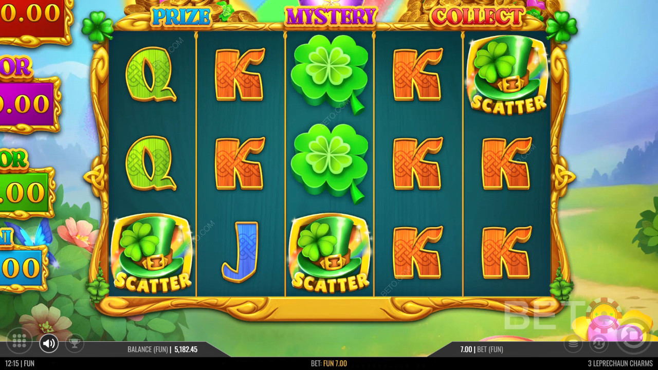 3 Leprechaun Charms Recensione di BETO Slots