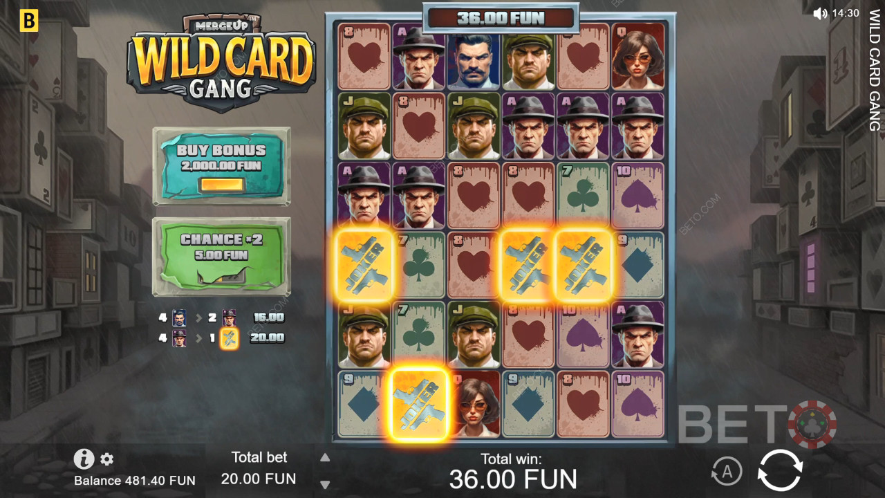 Recensione di Wild Card Gang da parte di BETO Slots