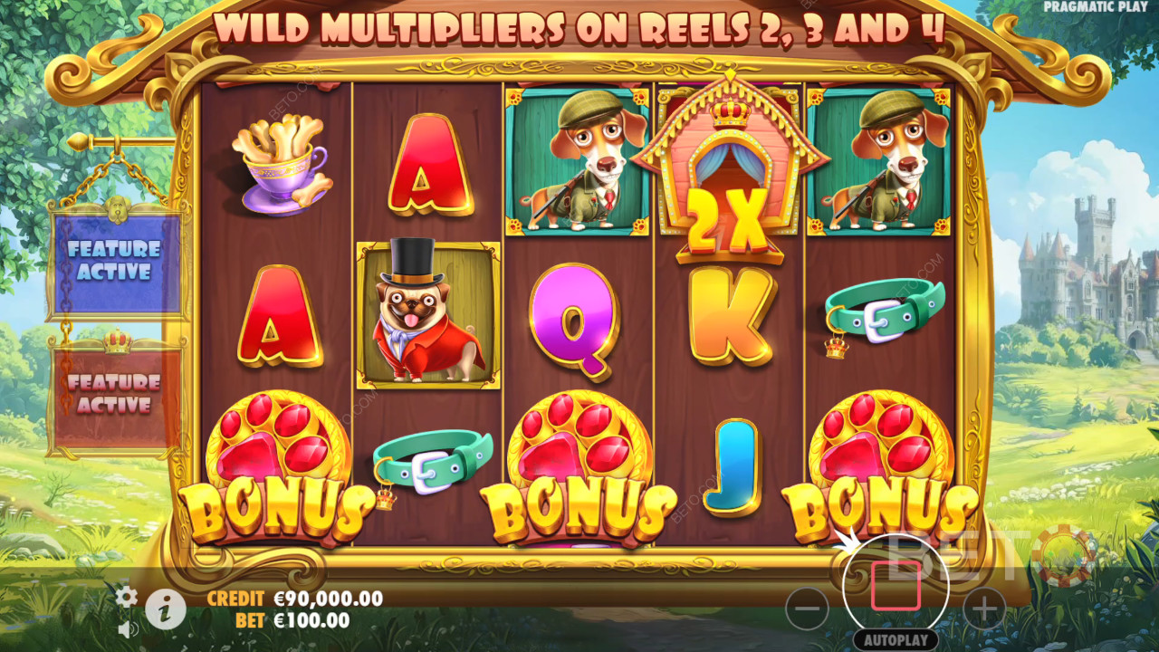 The Dog House Royal Hunt Recensione di BETO Slots