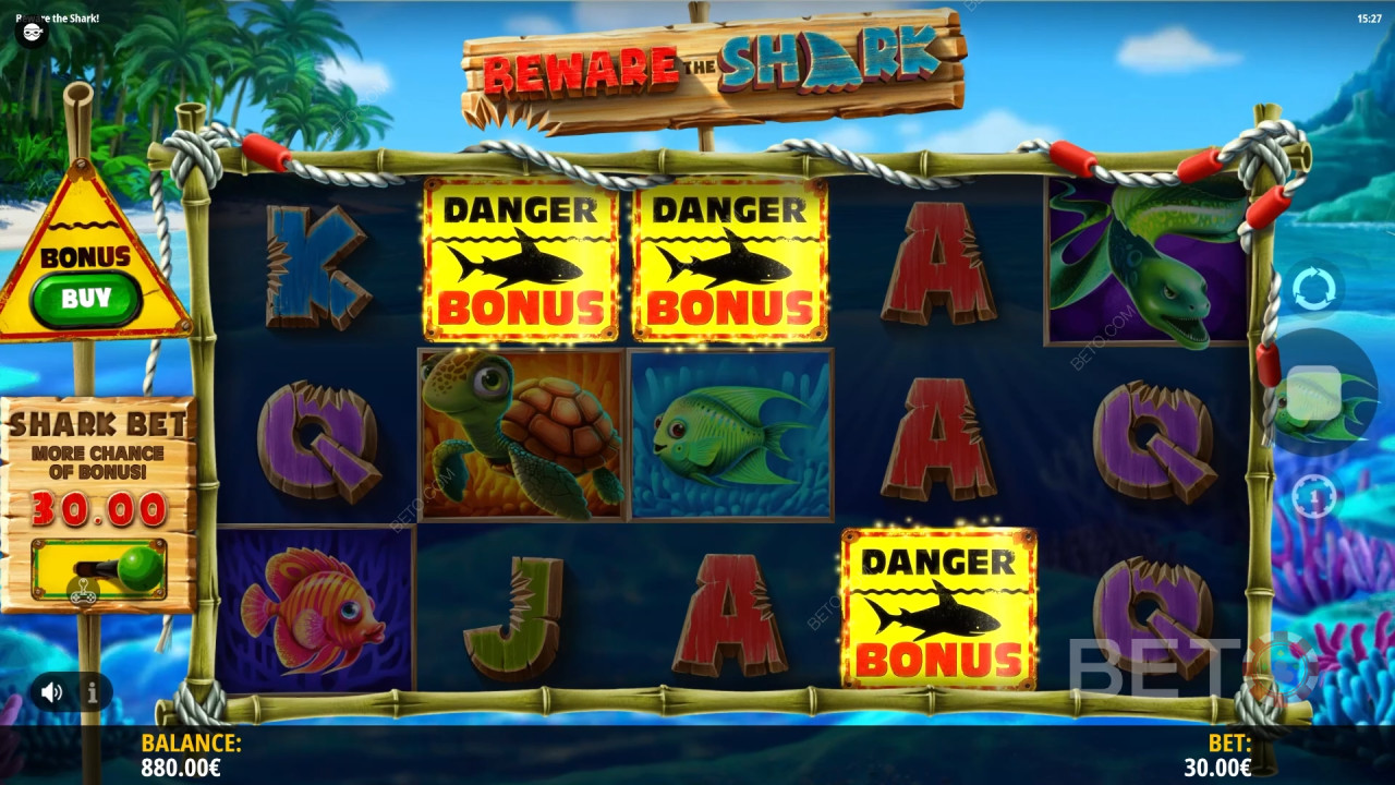 Beware the Shark Recensione di BETO Slots