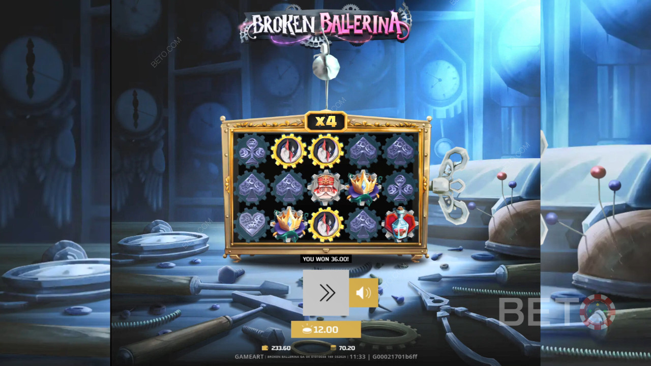Recensione di Broken Ballerina da parte di BETO Slots