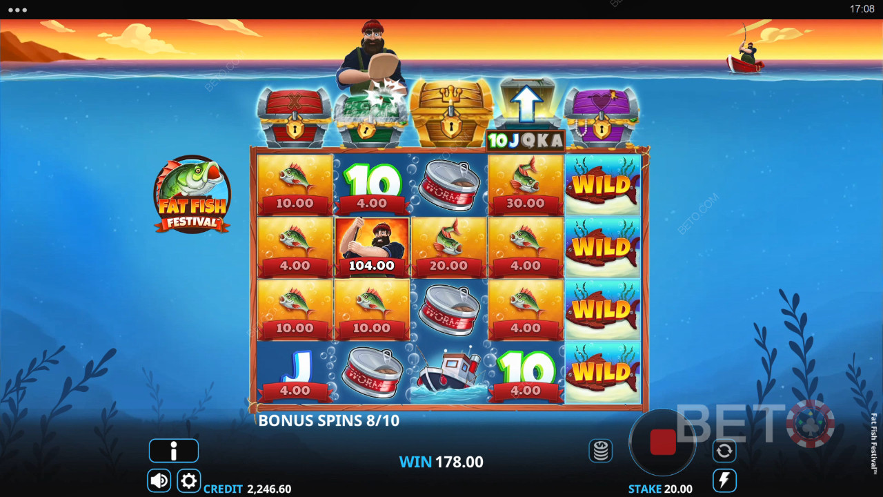 Recensione di Fat Fish Festival da parte di BETO Slots