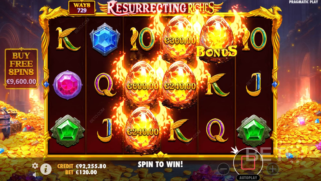 Resurrecting Riches Recensione di BETO Slots