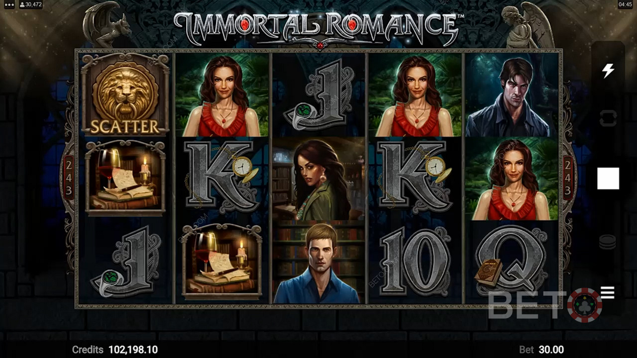 Godetevi un tema classico e caratteristiche eccezionali nella slot machine Immortal Romance
