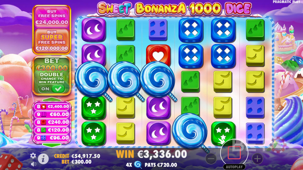 Sweet Bonanza 1000 Dice Recensione di BETO Slots