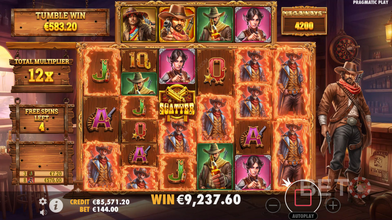 Bandit Megaways Recensione di BETO Slots