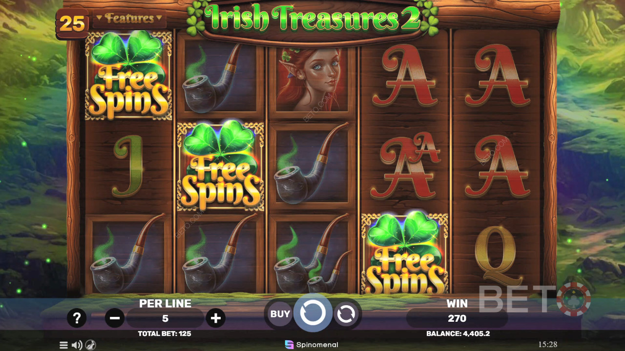 Irish Treasures 2 Recensione di BETO Slots