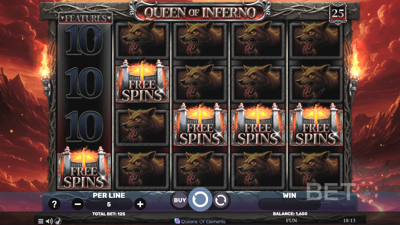 Recensione di Queen of Inferno da parte di BETO Slots