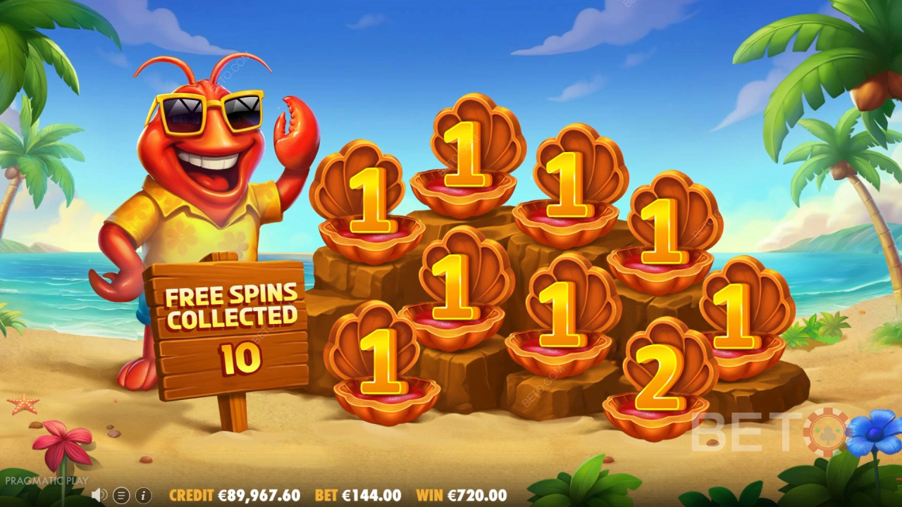 Vinci 4.000x la tua puntata nella slot online Lobster House!