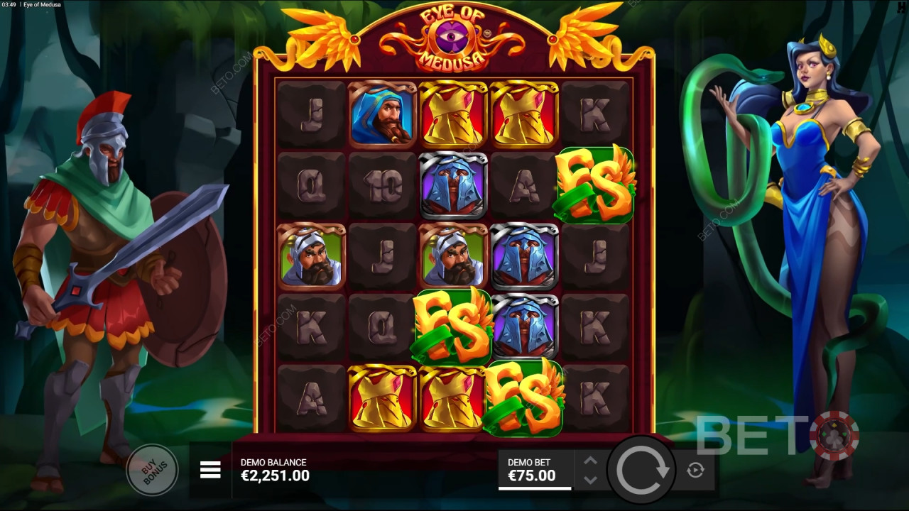 Recensione di Eye of Medusa da parte di BETO Slots