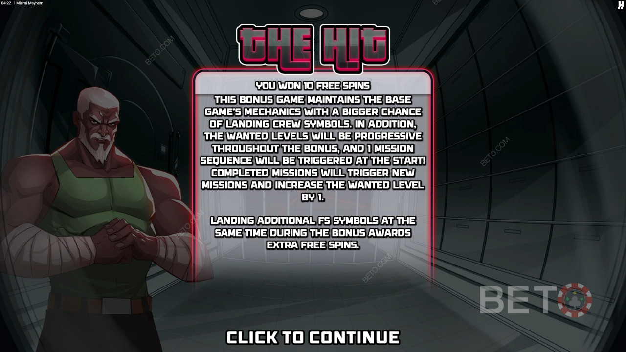 Le funzioni bonus spiegate in Miami Mayhem da Hacksaw Gaming