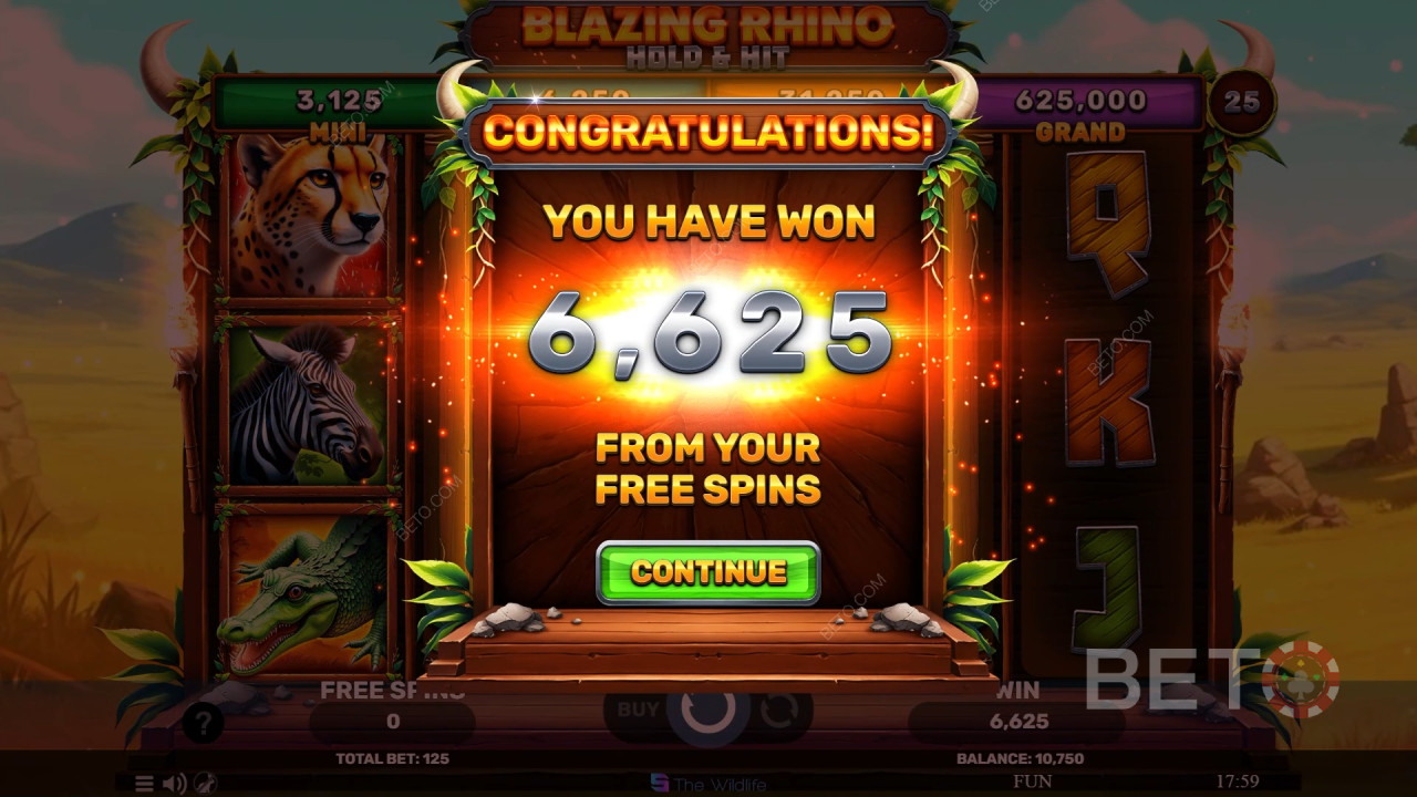 Blazing Rhino Hold & Hit: consigliato o no?