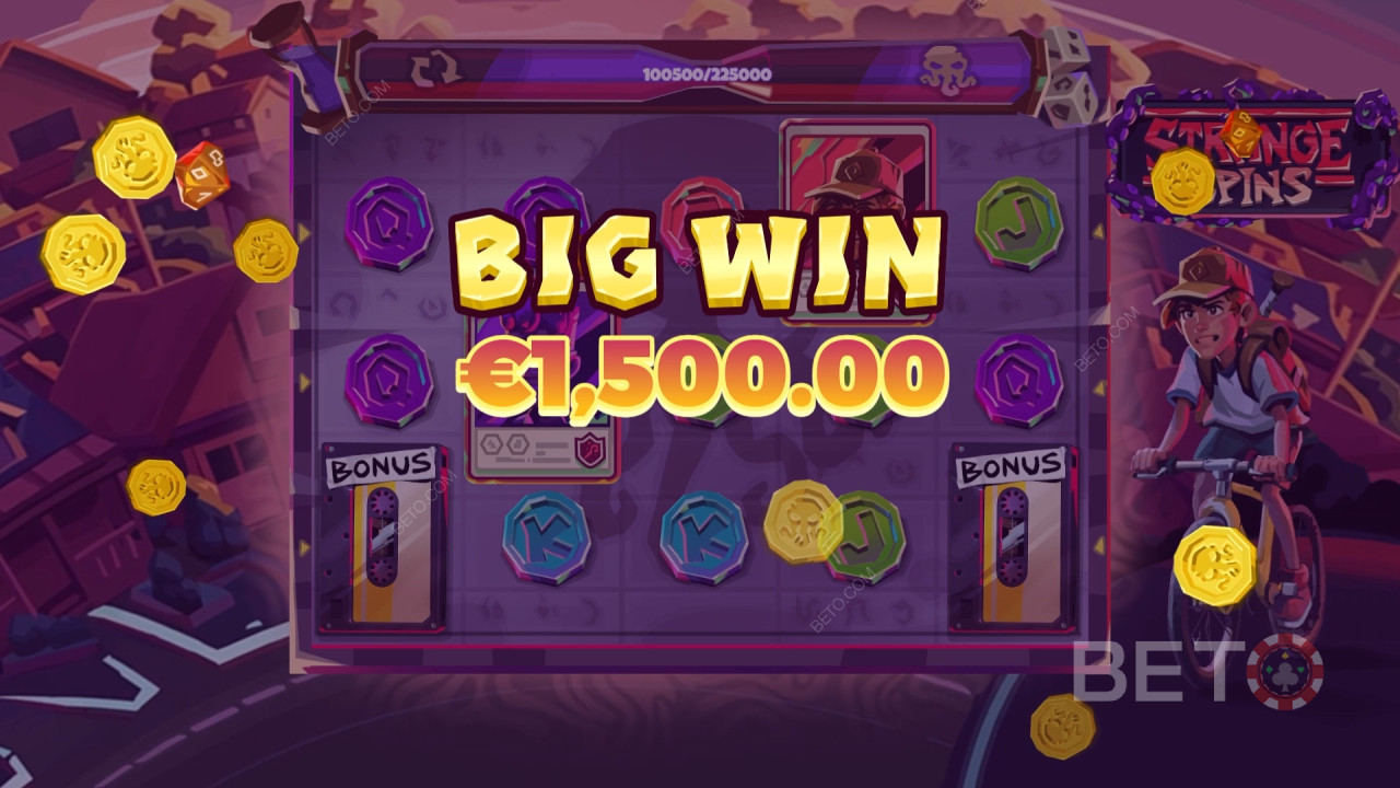 Le funzioni bonus spiegate in Strange Spins di R. Franco