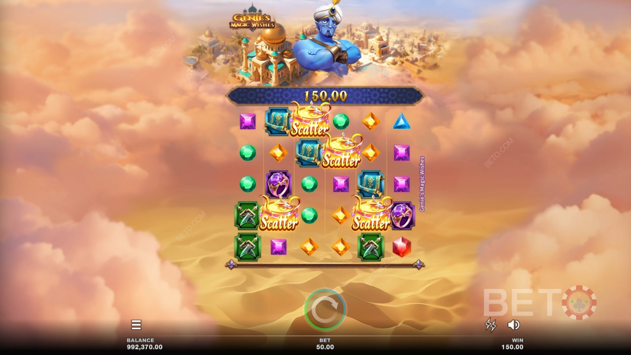 Genie's Magic Wishes Gioco Gratuito