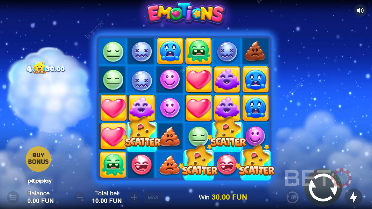 Emotions Recensione da BETO Slots