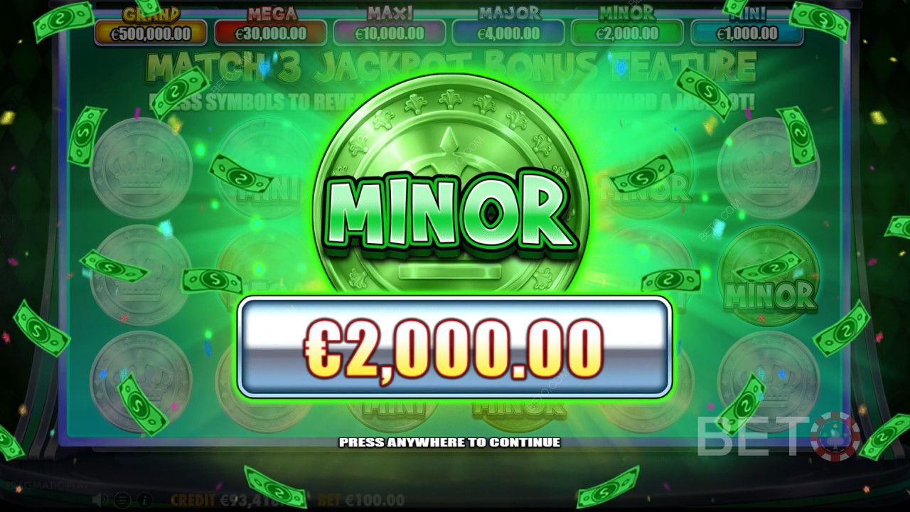 Vinci 5.000x la tua puntata nella slot machine Joker