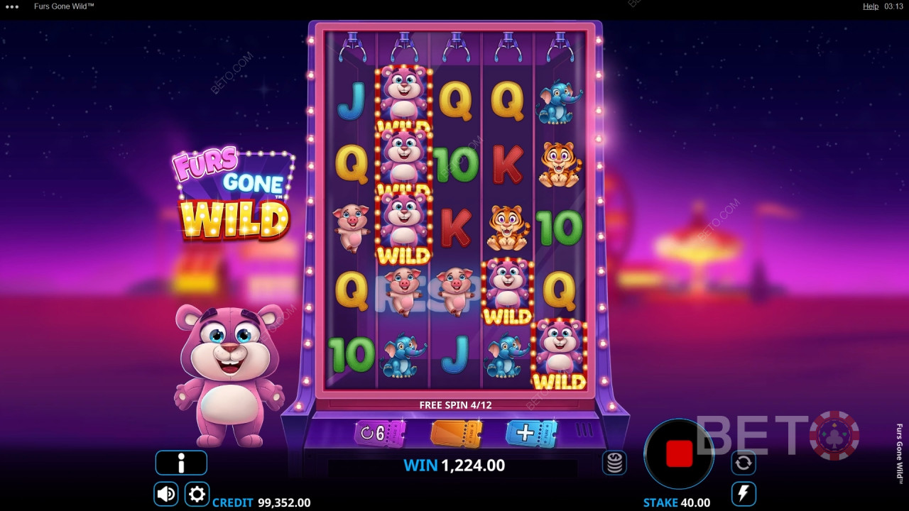 Recensione di Furs Gone Wild da parte di BETO Slots