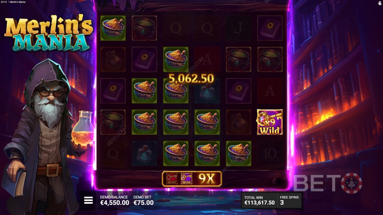 Le funzioni bonus spiegate in Merlin