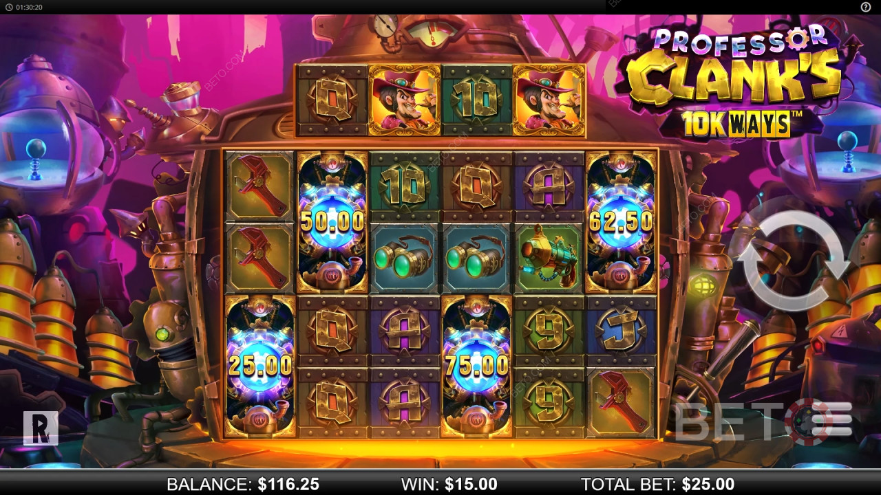 Professor Clank's 10K Ways Gioco Gratuito