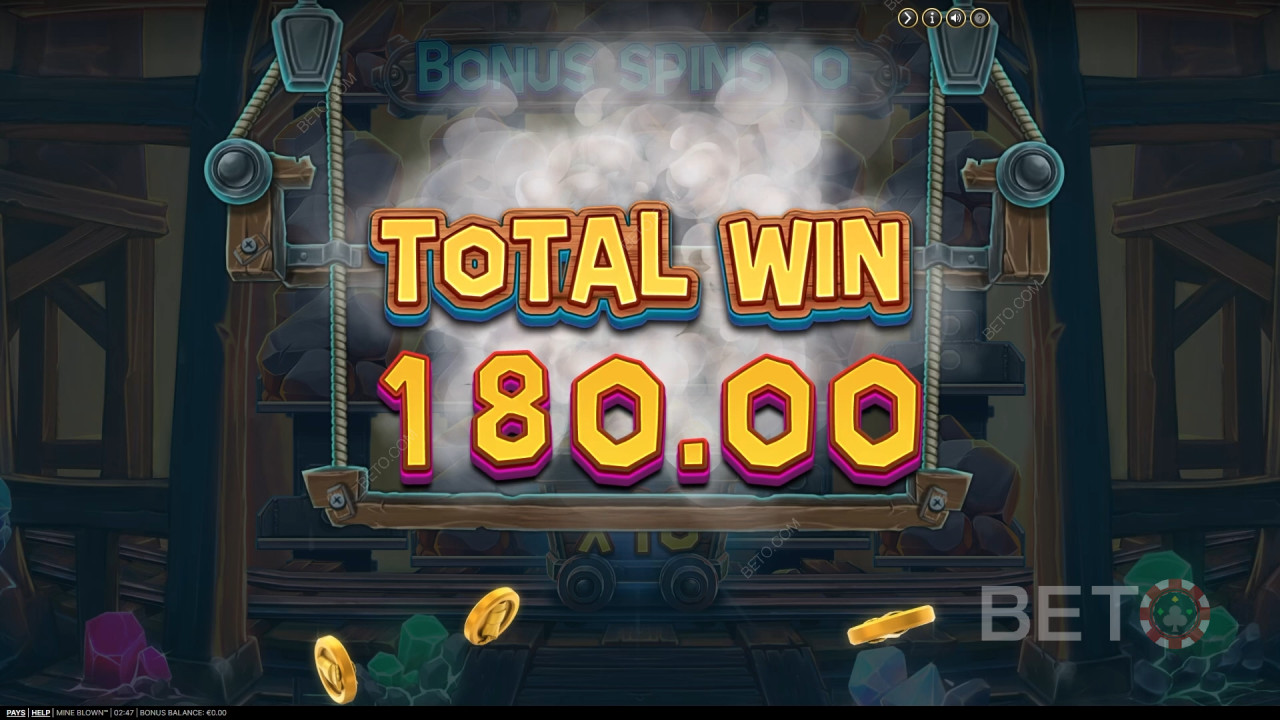 Vinci 2.484x la tua puntata nella slot online Mine Blown!