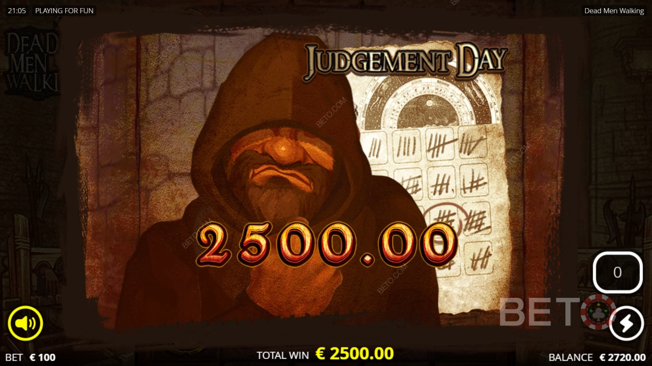 Vinci 25.313x la tua puntata nella slot online Dead Men Walking!