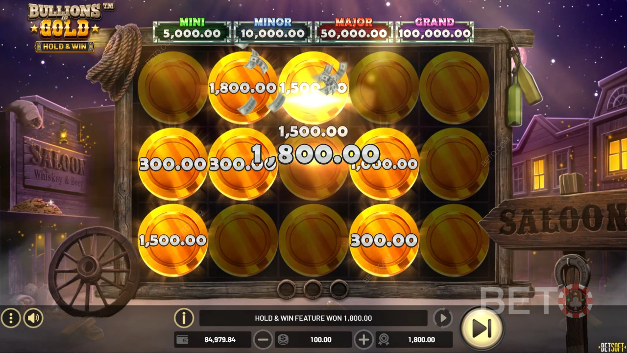 Come giocare a Bullions of Gold di Betsoft