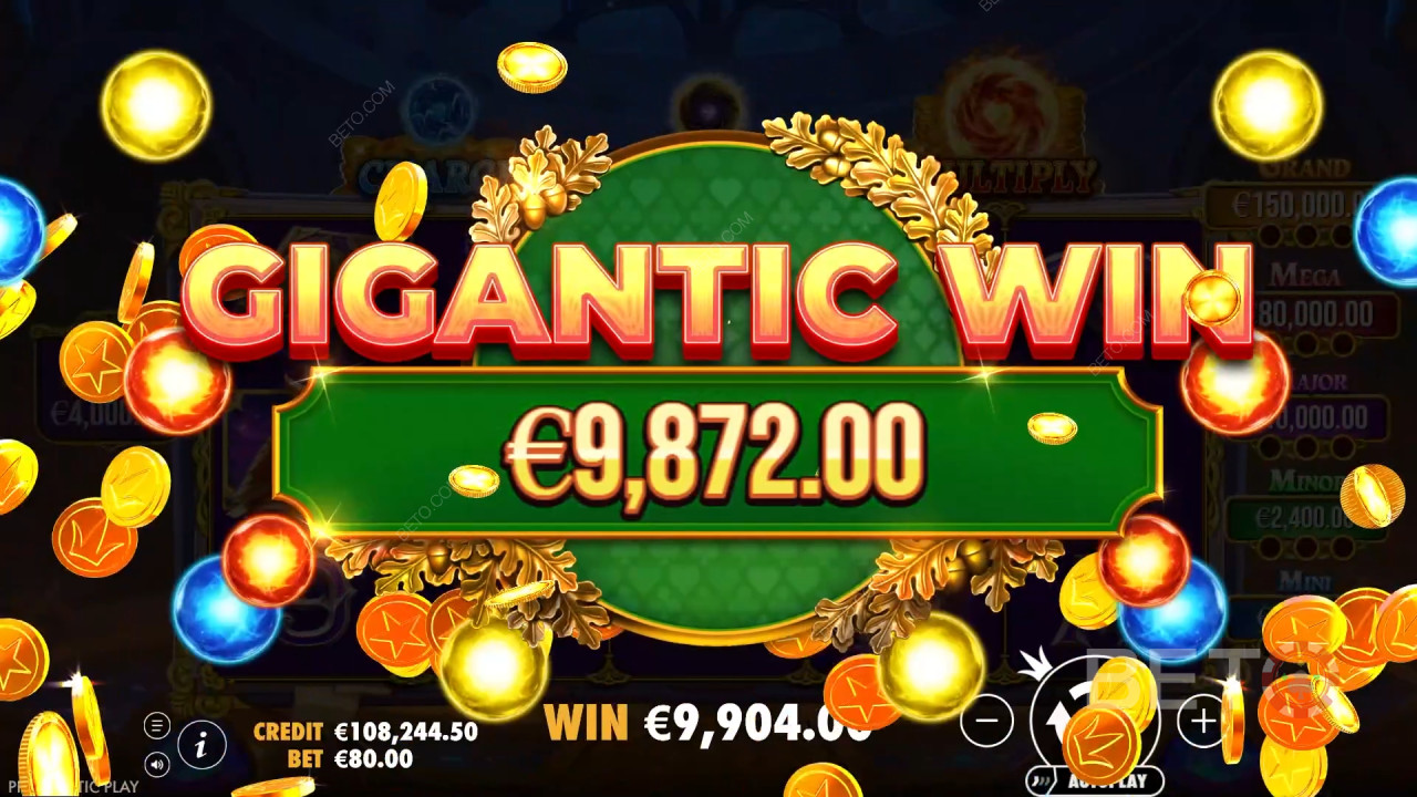 Vinci 40.000x la tua puntata nella slot online Spellmaster!