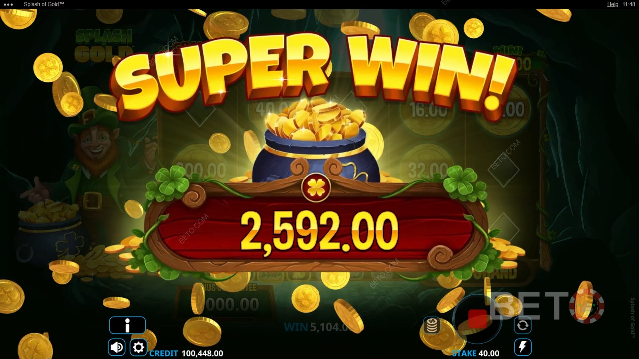 Splash of Gold Recensione di BETO Slots