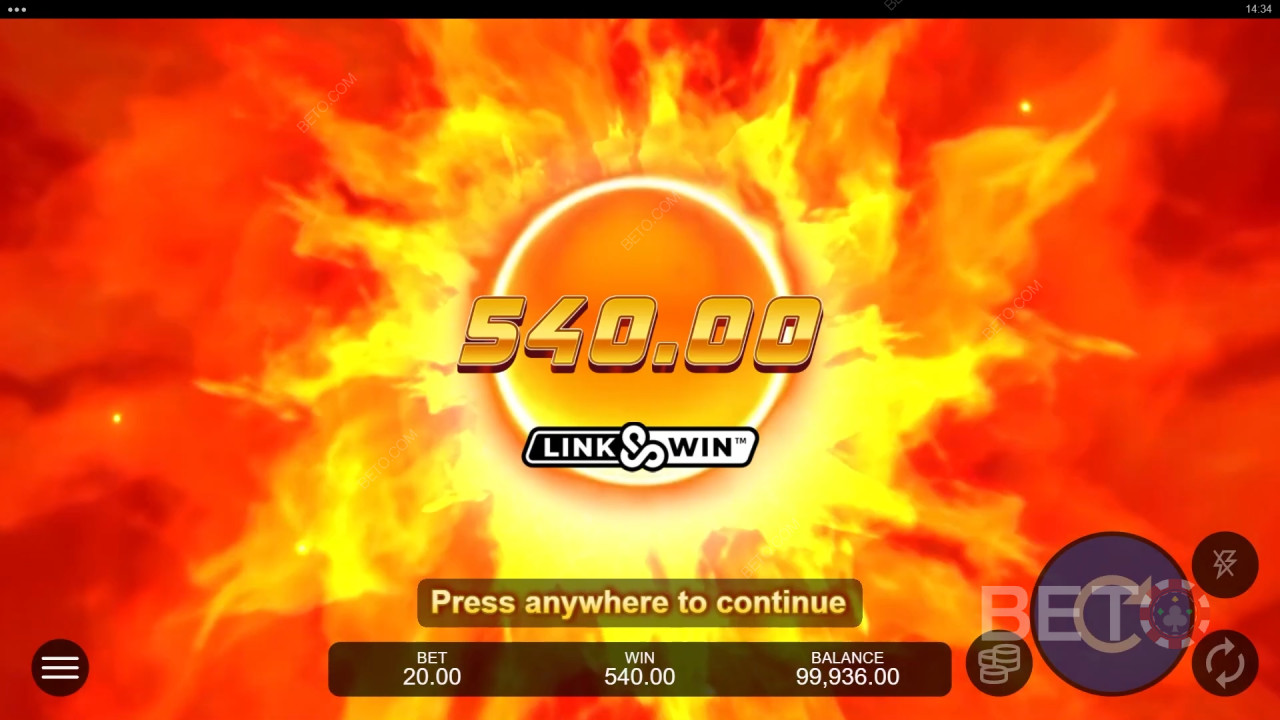 Vinci 10.000x la tua puntata nella slot online Blazing Wheel 10000!