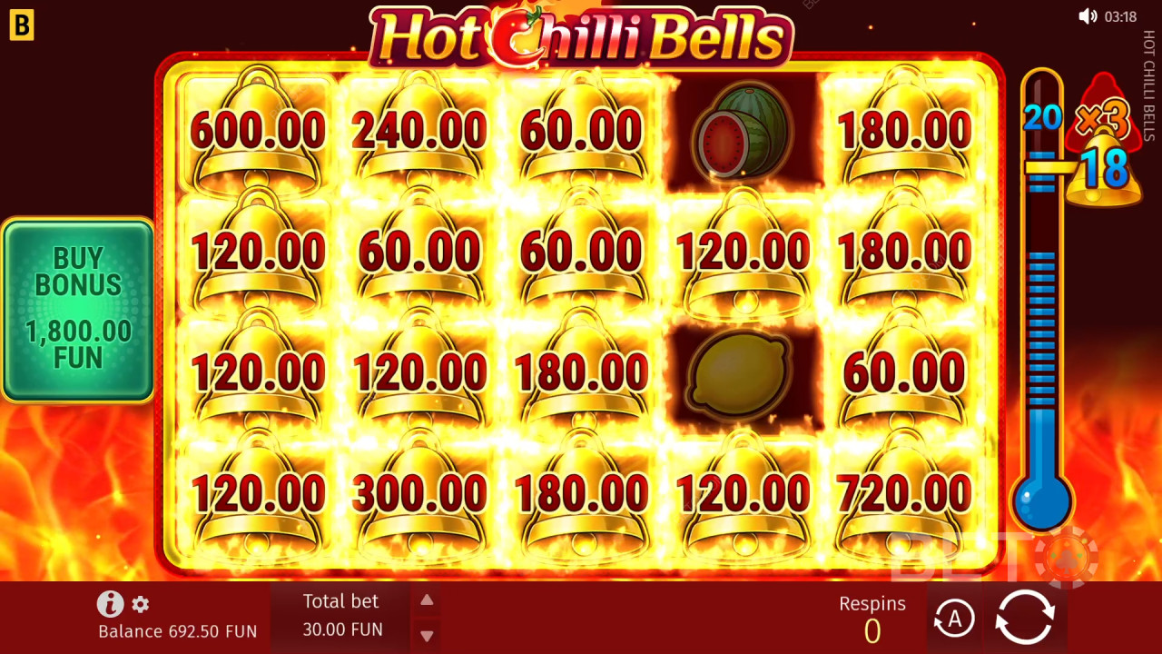Recensione di Hot Chilli Bells da parte di BETO Slots