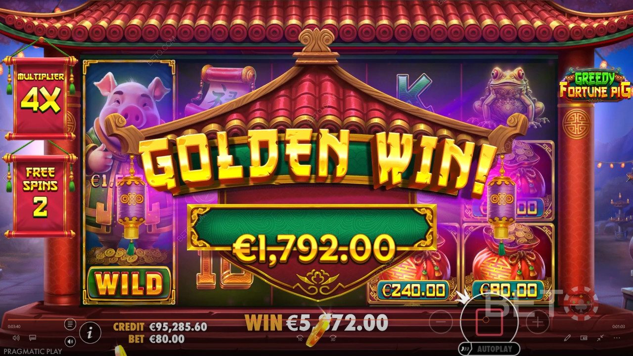 Le funzioni bonus spiegate in Greedy Fortune Pig da Pragmatic Play