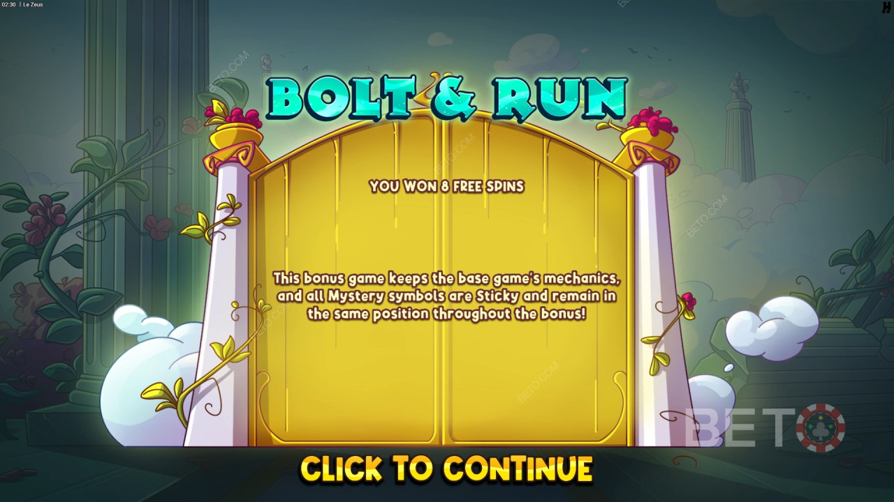 Le caratteristiche dei bonus spiegate in Le Zeus da Hacksaw Gaming