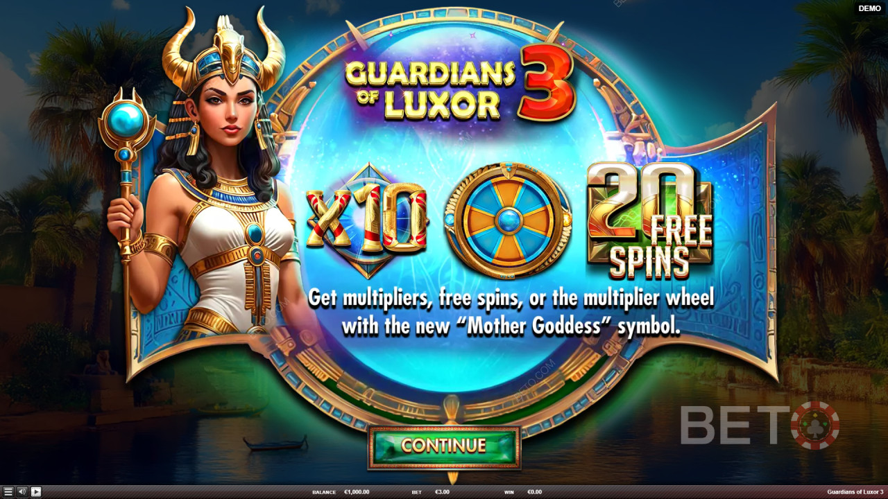 Spiegazione delle funzionalità bonus in Guardians of Luxor 3 a cura di Red Rake Gaming