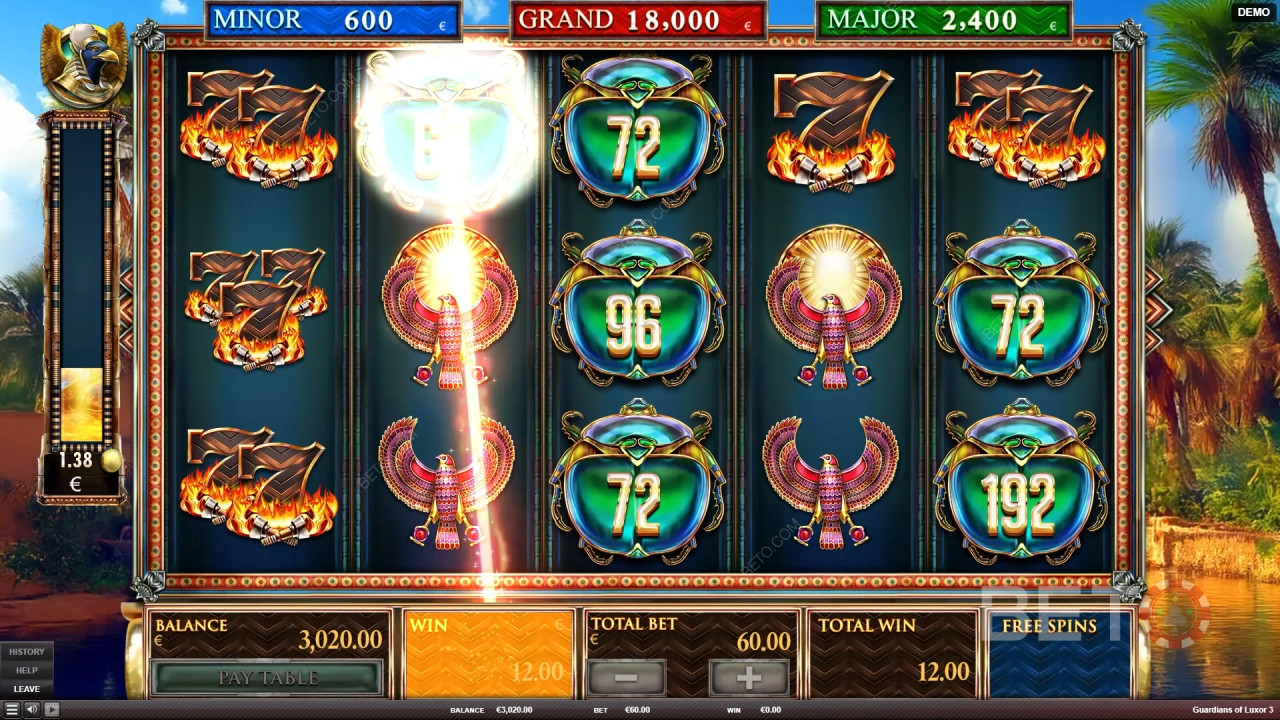 Recensione di Guardians of Luxor 3 a cura di BETO Slots