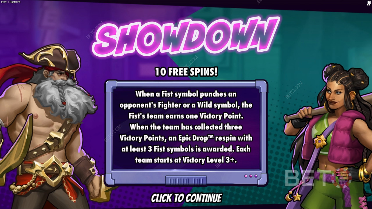 Vinci 10.000x la tua puntata nella slot online Fighter Pit!
