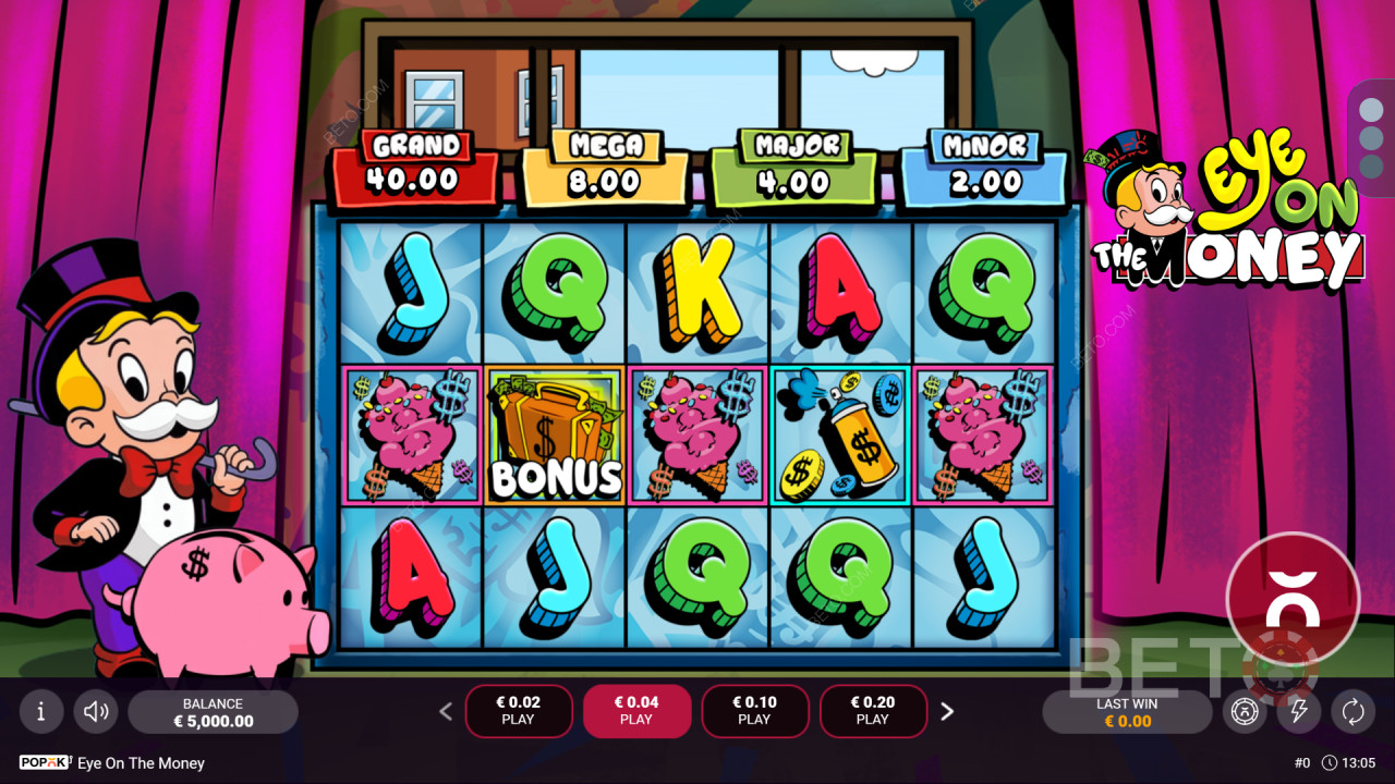 Come giocare a Eye on the Money di Popok Gaming