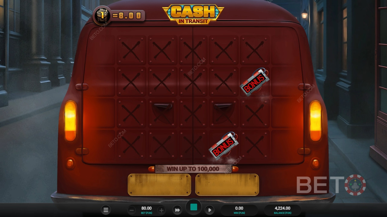 Le caratteristiche dei bonus spiegate in Cash in Transit di Relax Gaming