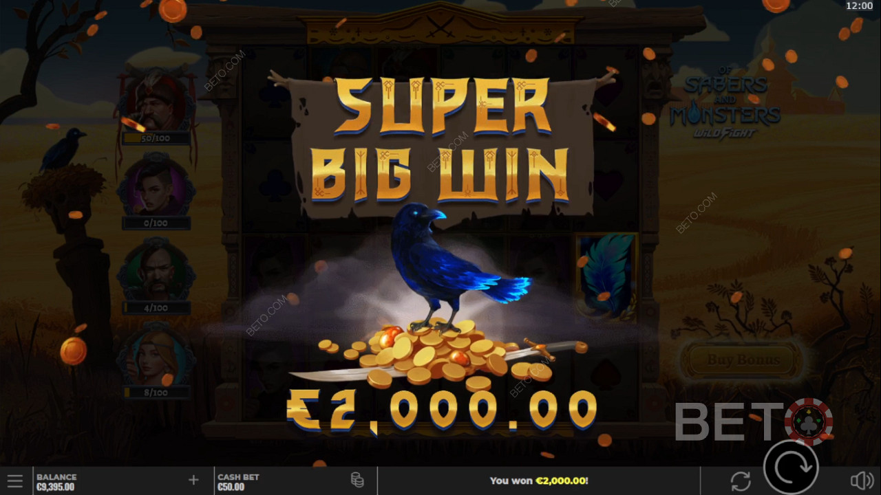 Giocate ora e avrete la possibilità di vincere un premio massimo di 18.350x che vi cambierà la vita.